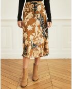 Jupe Jupon kimono camel