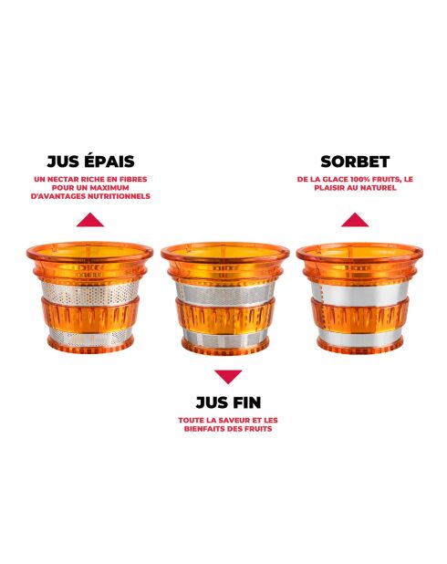 Extracteur à jus rouge