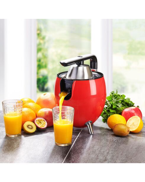 Presse-Agrume électrique rouge - 550 ml