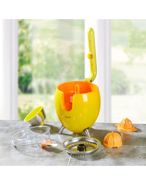 Presse-Agrume électrique jaune - 550 ml