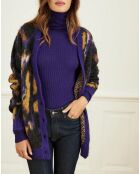 Gilet Poupée jacquard multicolore