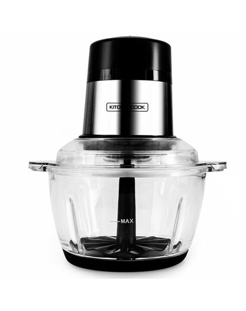 Hachoir électrique en inox multicolore