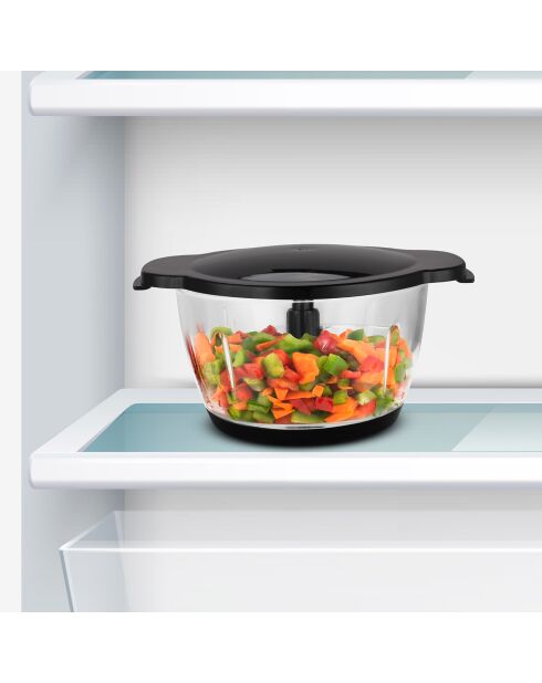 Hachoir électrique en inox multicolore