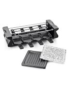 Raclette Grill & Pierre multicolore - 8 personnes