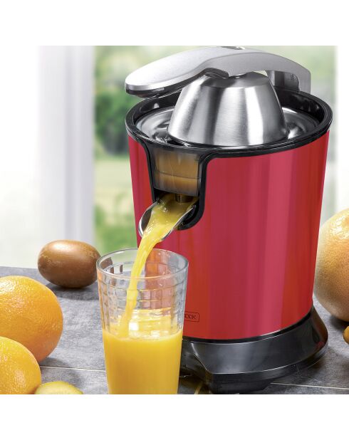 Presse-Agrume électrique rouge - 550 ml