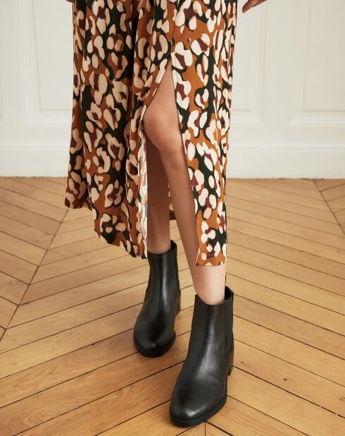 Robe Reglisse imprimée multicolore