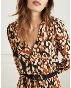 Robe Reglisse imprimée multicolore