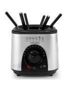 Friteuse électrique avec service à fondue grise - 1 L