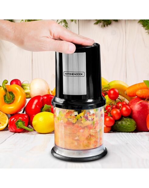 Meerkleurige mini-elektrische voedselversnipperaar