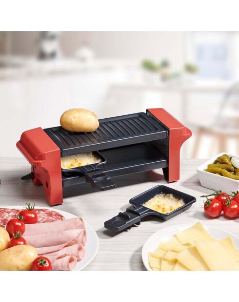 Griglia per raclette multicolore - 2 persone