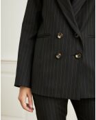 Veste Vitesse à rayures noire