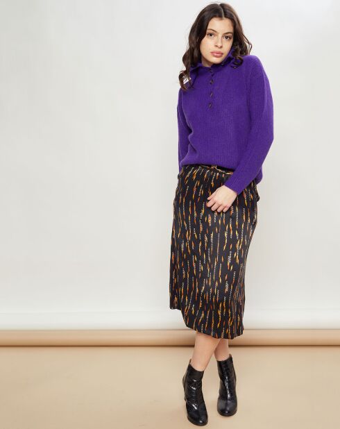 Pull en Laine mélangée Passion violet