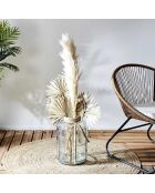 2 natuurlijke beige pampa's - 120 cm