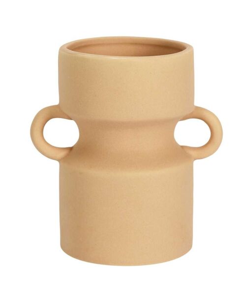 Vase en céramique Arty nude - 14.5x15.5x14.5 cm