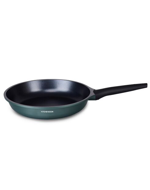 Poêle en fonte d'aluminium Terra bleue - D.28 cm