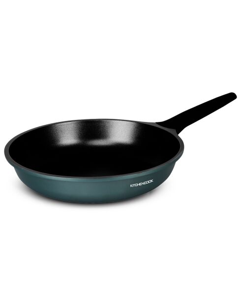 Poêle en fonte d'aluminium Terra bleue - D.28 cm