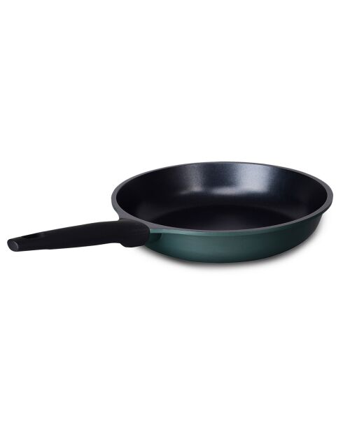 Poêle en fonte d'aluminium Terra bleue - D.28 cm
