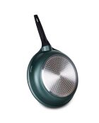 Poêle en fonte d'aluminium Terra bleue - D.28 cm