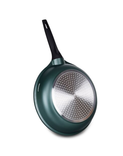 Poêle en fonte d'aluminium Terra bleue - D.28 cm