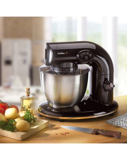 Robot pétrin  noir - 5 L