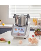 Robot Cuiseur connecté Cuisio multifonction multicolore - 3 L