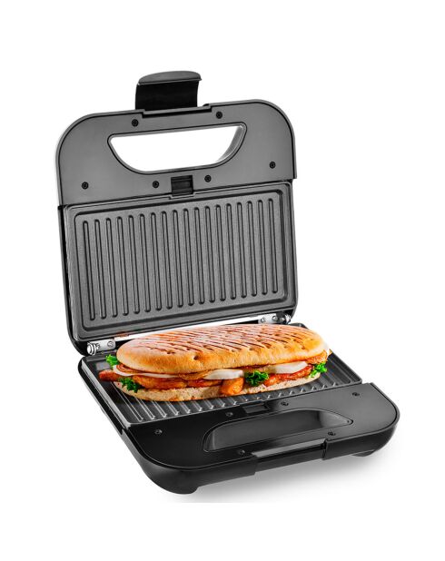 Zwart multifunctioneel wafelijzer