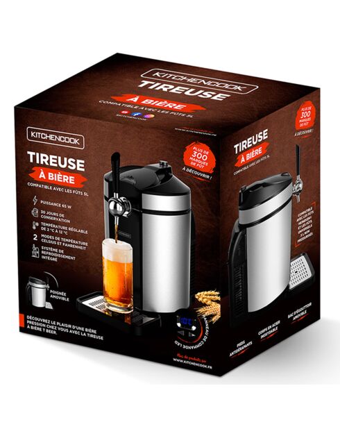 T Beer biertap grijs/zwart