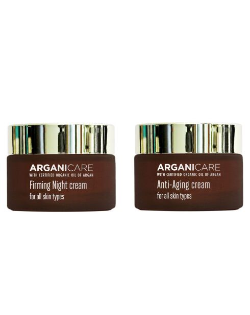 Duo Crème anti-âge & Crème nuit raffermissante - 2x50 ml