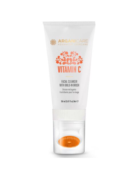 Nettoyant visage avec brosse Vitamine C - 150 ml