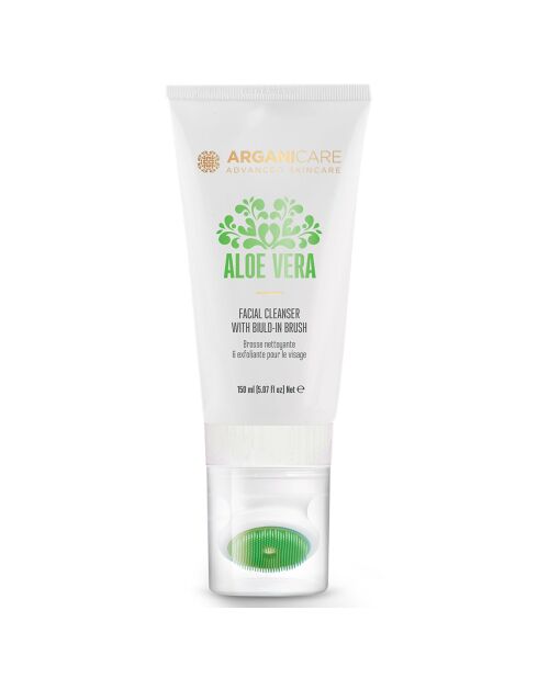 Nettoyant visage avec brosse Aloe Vera  - 150 ml