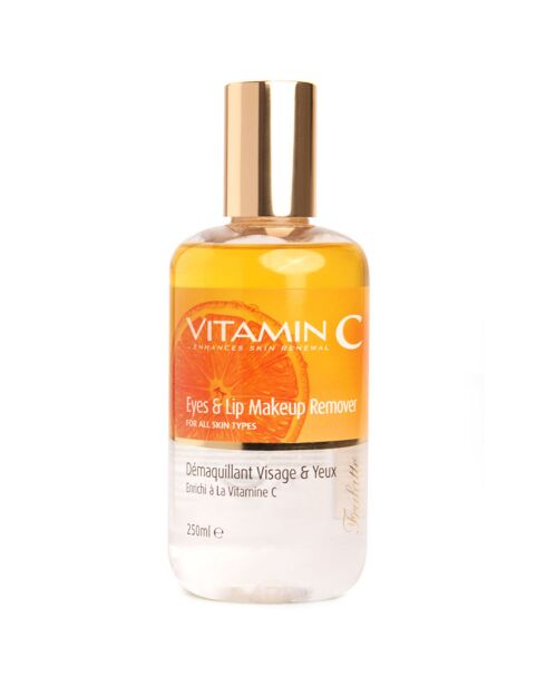 Démaquillant visage & yeux enrichi à la Vitamine C - 250 ml