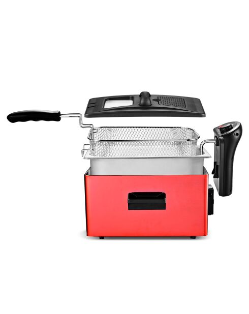 Friteuse rouge - 3 L