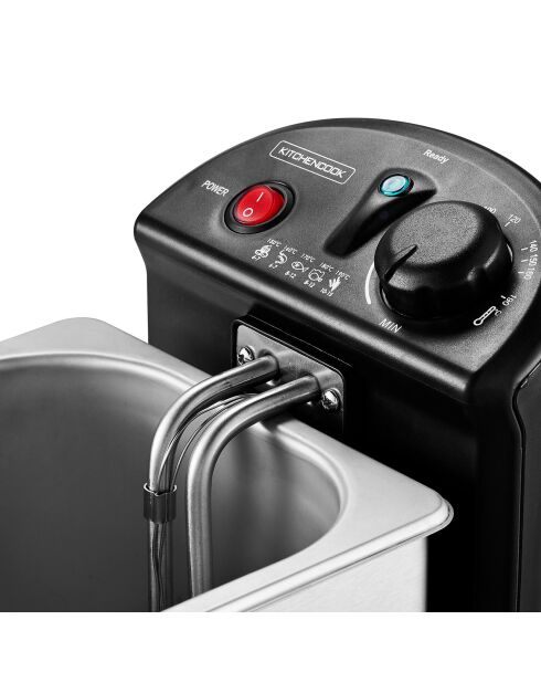 Friteuse rouge - 3 L