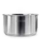 Batterie de cuisine grise - 8 pièces