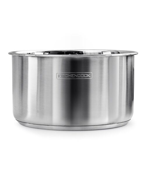 Batterie de cuisine grise - 8 pièces