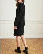 Robe en Laine mélangée Regard noire
