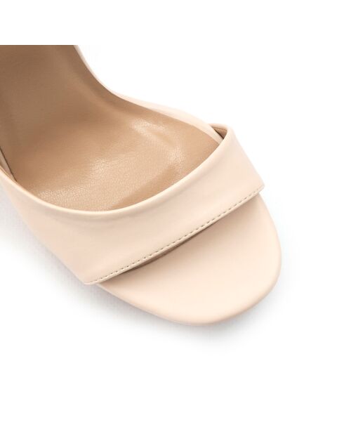 Sandali beige Esty - tacco 11,5 cm