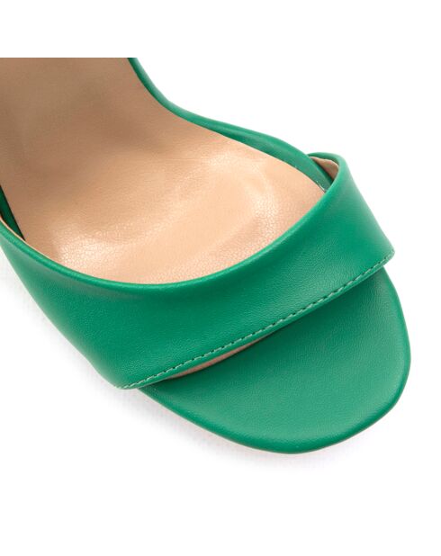 Mooie groene sandalen - Hak 11,5 cm