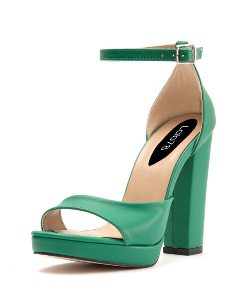 Mooie groene sandalen - Hak 11,5 cm