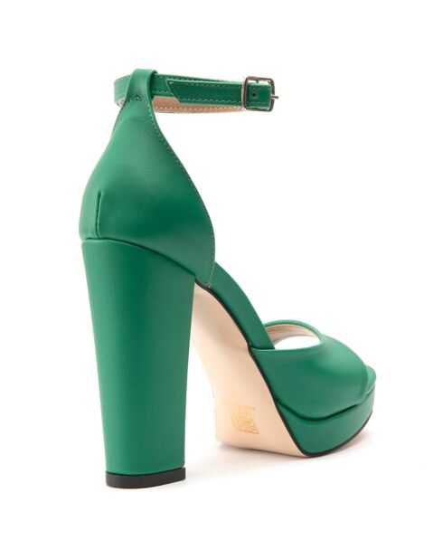 Mooie groene sandalen - Hak 11,5 cm