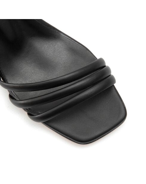 Zwarte sandalen van Erka - hak van 5,5 cm