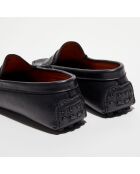 Mocassins en Cuir Martin noirs