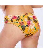 Bas de  maillot de bain Stael imprimé jaune curry/multicolore