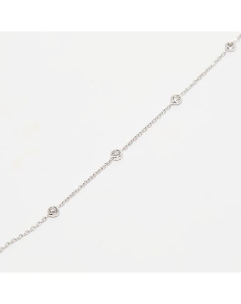Bracelet Tiyi Diamants 0.09 ct or blanc
