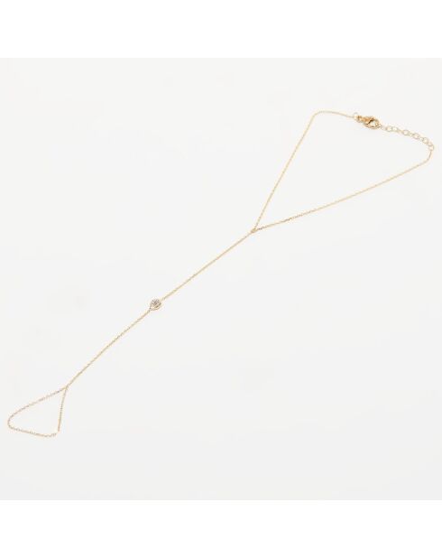 Bracelet Kiya Diamant 0.1 ct or jaune