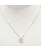 Pendentif Zéphyr Diamants 1 ct or blanc