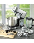 Robot pétrin avec bras inclinable à 30° multicolore - 5.5 L