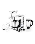 Robot pétrin avec bras inclinable à 30° multicolore - 5.5 L