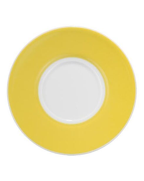 2 Tasses avec soucoupes en Porcelaine multicolores - 90 cl