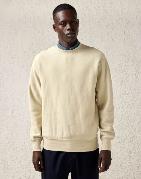 Sweat 100% Coton organique Fabian argile